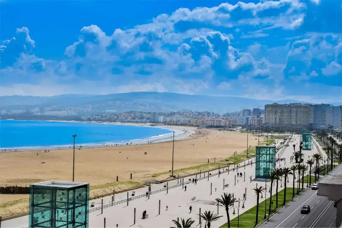 A view of Tangier, Morocco